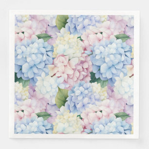 Hydrangea Paper Napkins