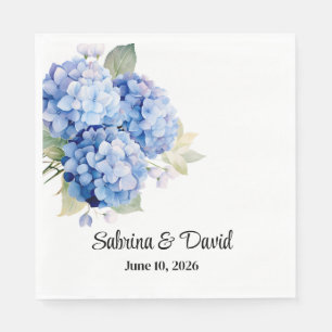 Hydrangea Paper Napkins