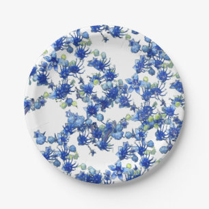 Hydrangea Paper Plate