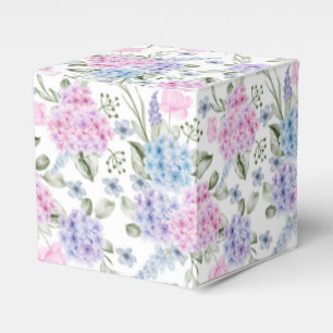 Hydrangea Print Party Treat Box