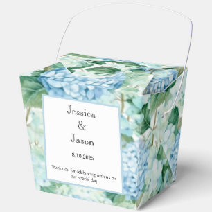Hydrangea Print Party Treat Box
