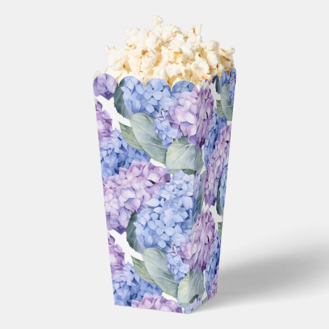 Hydrangea Print Party Treat Box (Popped)