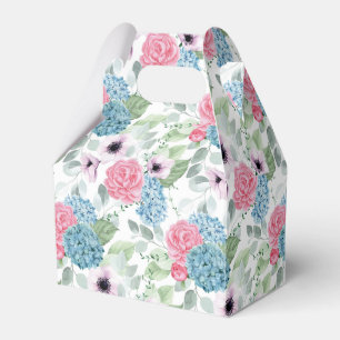 Hydrangea Print Party Treat Box