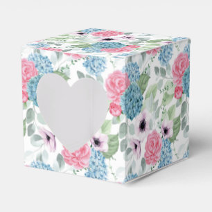 Hydrangea Print Party Treat Box