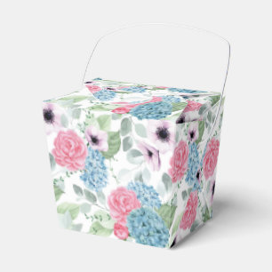 Hydrangea Print Party Treat Box