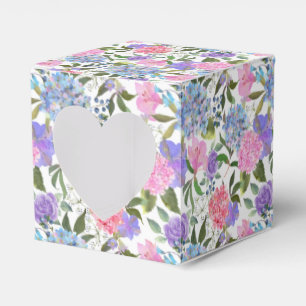 Hydrangea Print Party Treat Box