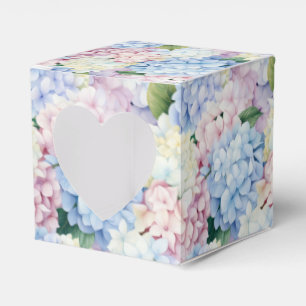Hydrangea Print Party Treat Box