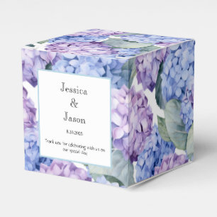 Hydrangea Print Party Treat Box