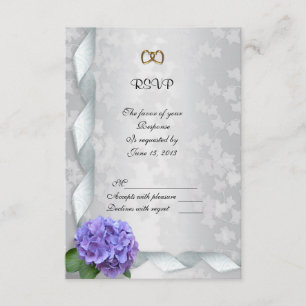 Hydrangea response card