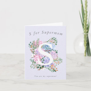 Hydrangea s for supermom  Mother's Day  Card
