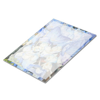 Hydrangea Stationary 8.5" x 11"  Note Pad