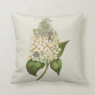 Hydrangea Throw Pillow