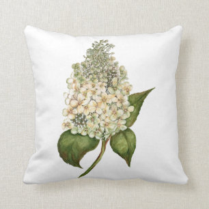 Hydrangea Throw Pillow