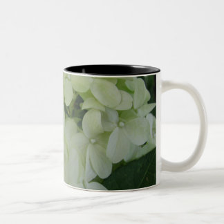 hydrangea Two-Tone coffee mug