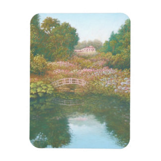 Hydrangea Valley, Trebah Cornwall Photo Magnet