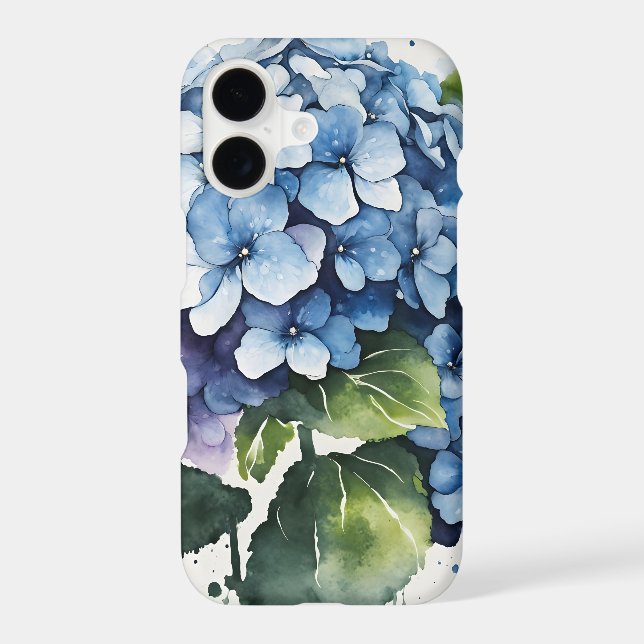 Hydrangea - Watercolor flowers (Back)