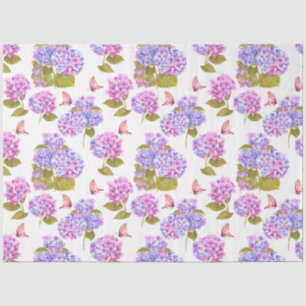 Hydrangea Watercolor Series Design 13 Tissue Paper