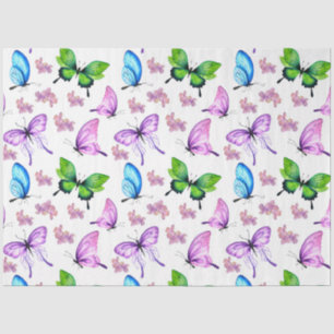 Hydrangea Watercolor Series Design 4 Tissue Paper