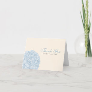 Hydrangea Wedding Thank You