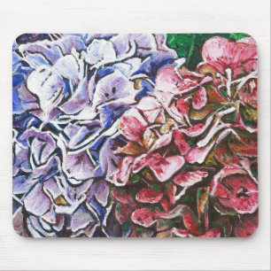 Hydrangeas 2010 mouse mat