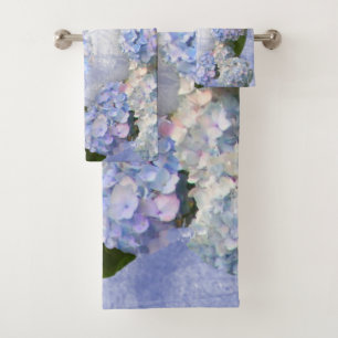 Hydrangeas Bath Towel Set
