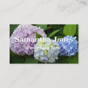 Hydrangeas Business Card