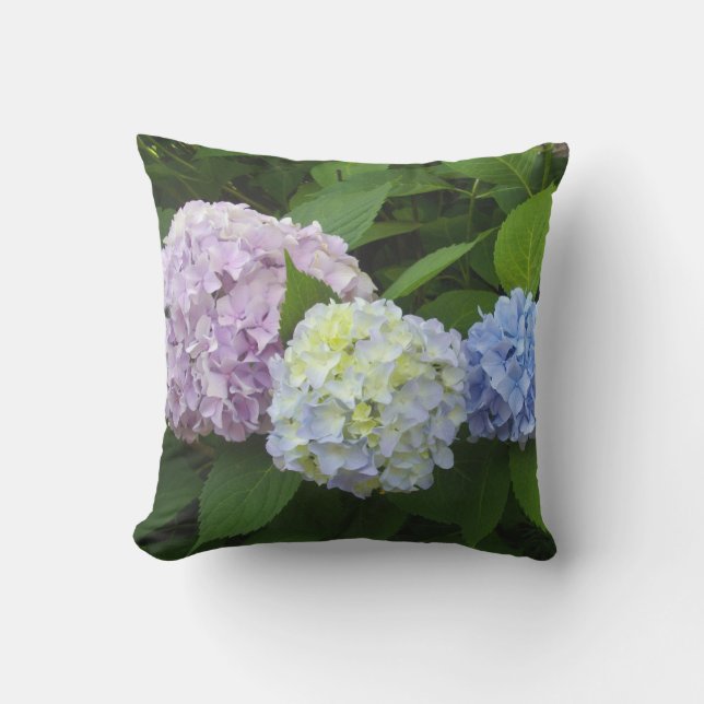 Hydrangeas  cushion (Front)