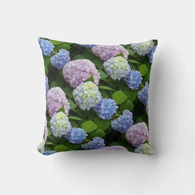 Hydrangeas Cushion (Front)