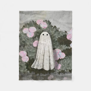 Hydrangeas Fleece Blanket
