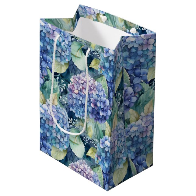 Hydrangeas Gift Bag (Front Angled)