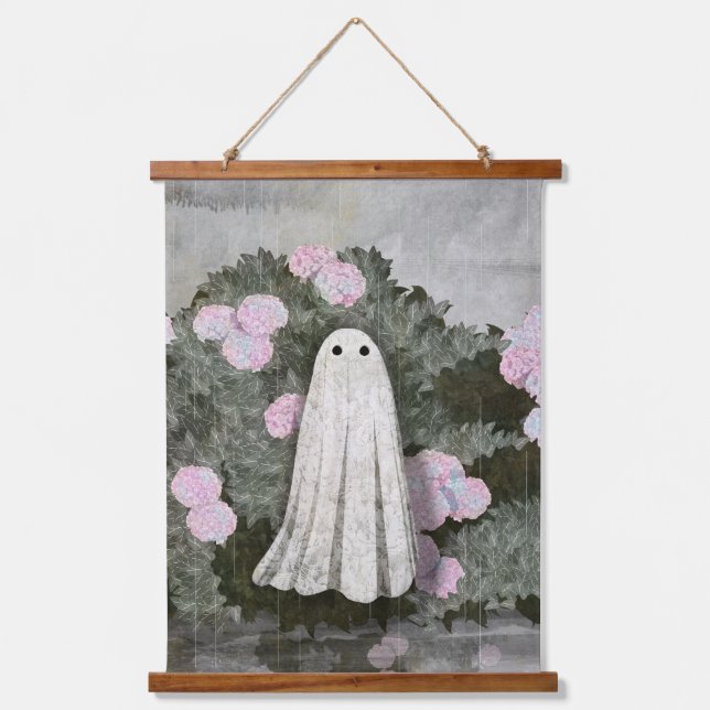 Hydrangeas Hanging Tapestry (Front)