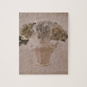 Hydrangeas In A Vase Jigsaw Puzzle