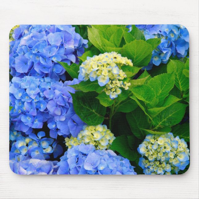 Hydrangeas Mouse Mat (Front)