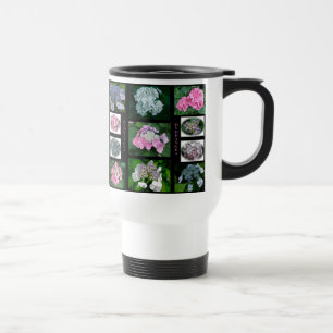 Hydrangeas on Parade Travel Mug