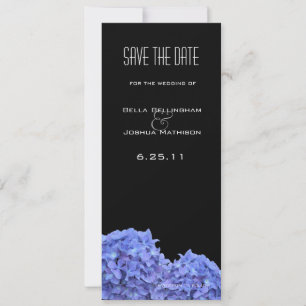 Hydrangeas Save the Date Announcement