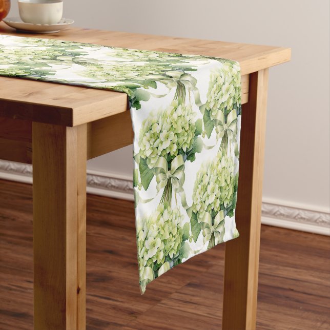 Hydrangeas Table Runner (In Situ)
