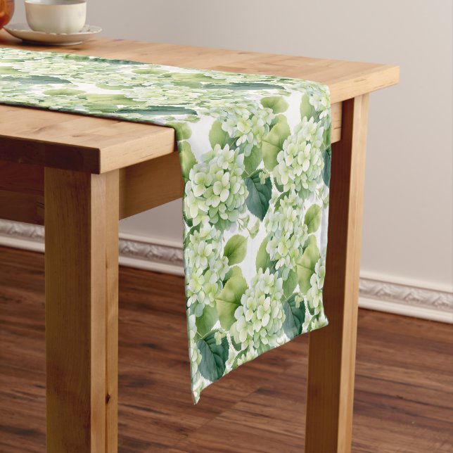 Hydrangeas Table Runner (In Situ)