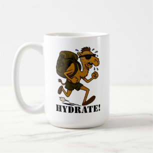 Hydrate – Funny Camel Running Fitness Design Coffee Mug