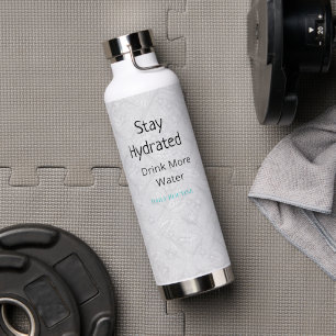 Hydration Bottle   Motivational Gym Water