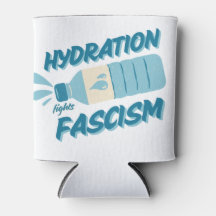 Hydration Fights Fascism Cooler