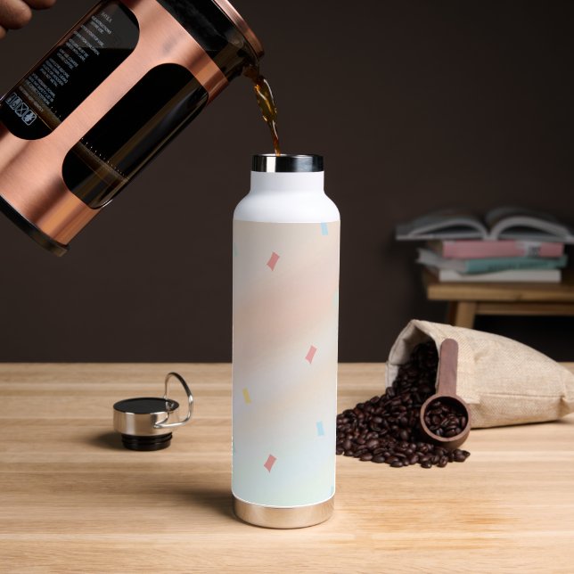 "Hydration Hero: Keep Your Drinks Cool and Refresh Water Bottle (Coffee)