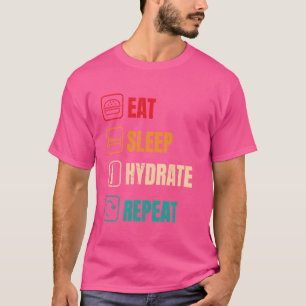 Hydration Specialist Team Manager Hydrated Footbal T-Shirt