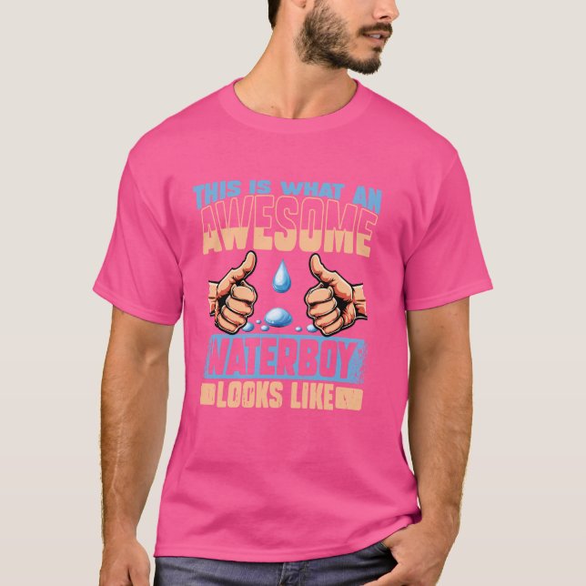 Hydration Specialist Team Manager Hydrated Funny W T-Shirt (Front)