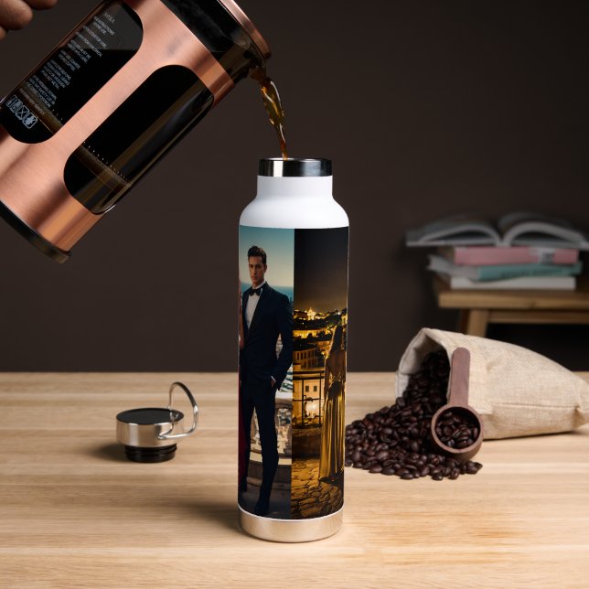 #HydrationGoalsWaterBottle Water Bottle (Coffee)