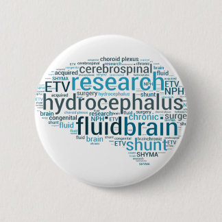 Hydro Brain 6 Cm Round Badge