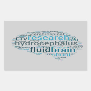 Hydro Brain Rectangular Sticker