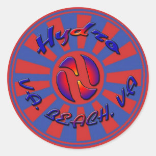 Hydro Skateboarding Classic Round Sticker