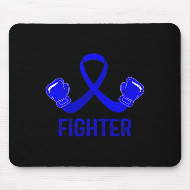 Hydrocephalus Awareness Fighter  Mouse Mat (Front)