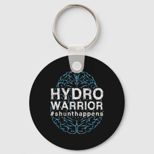 Hydrocephalus Awareness Hydro Warrior Shunt Happen Key Ring