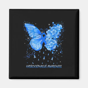 Hydrocephalus Awareness Ribbon Magnet